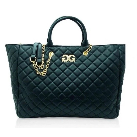 Gilda Paris NWT Black Quilted "G" Logo
Quilted Tote MSRP $199 - Picture 3 of 14